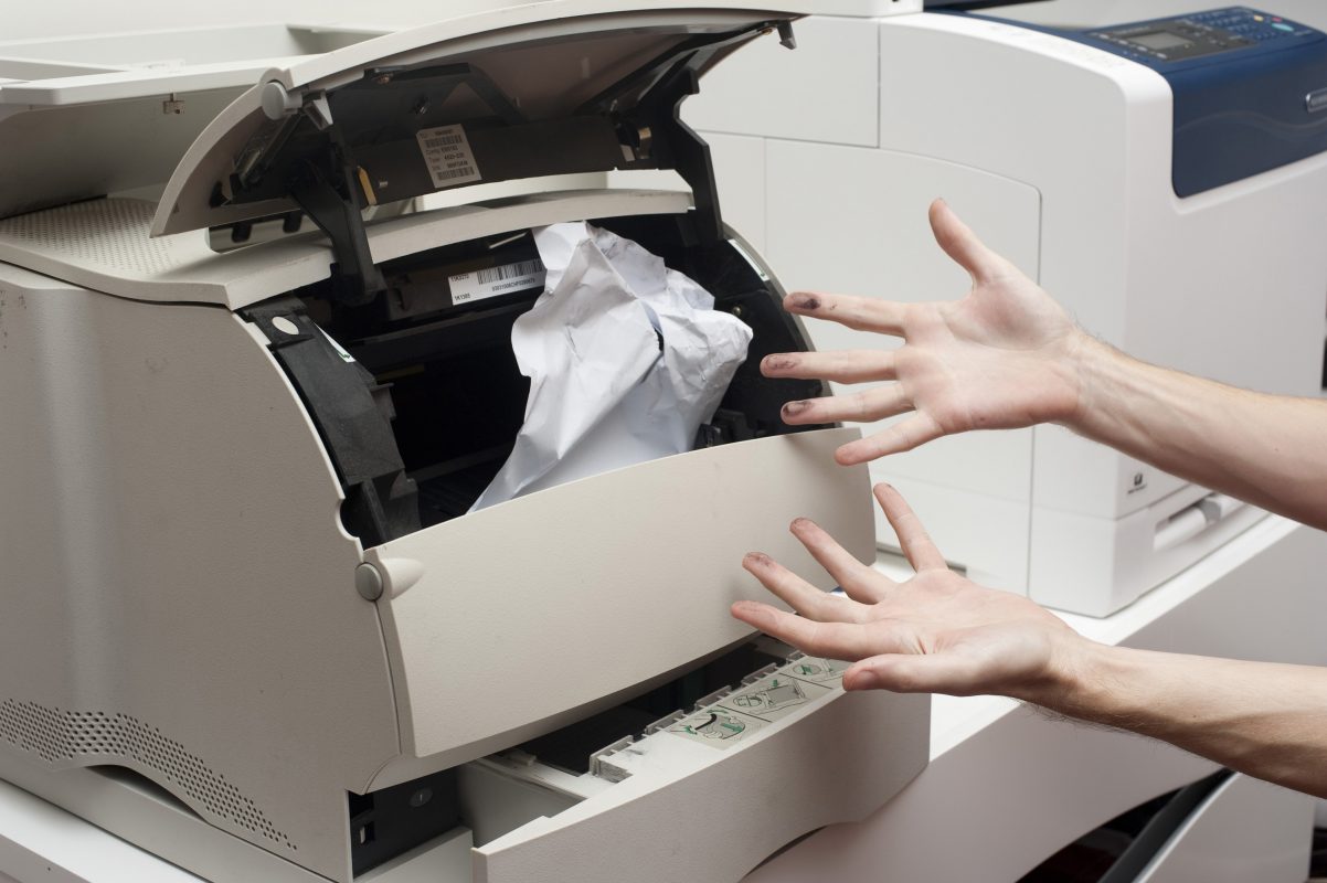 Lỗi máy in máy photocopy hay bị tắc kẹt giấy