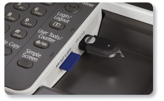 máy photocopy Ricoh hỗ trợ nhiều thiết bị