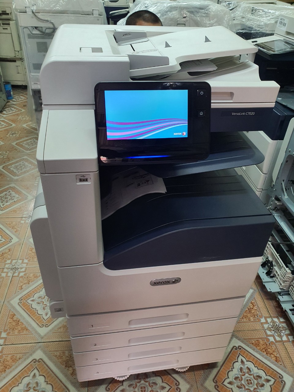 Cho thuê máy photocopy mầu Fuji xerox