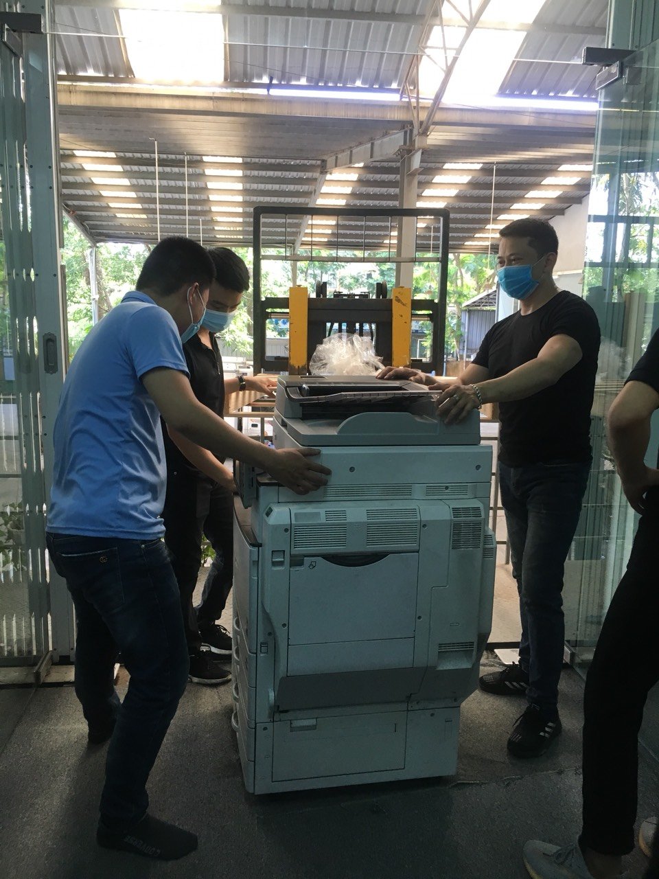 Cho thuê máy photocopy mầu đời cao tại Hà Nội, Hòa Bình
