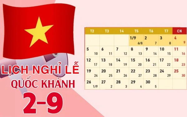 Thông báo lịch nghỉ 2/9 của công ty Thanh Bình.