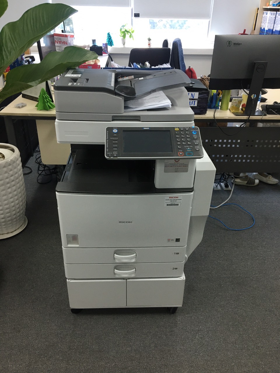 Những lỗi máy photocopy Ricoh MP 4002/4002SP/5002/5002SP thường xuất hiện