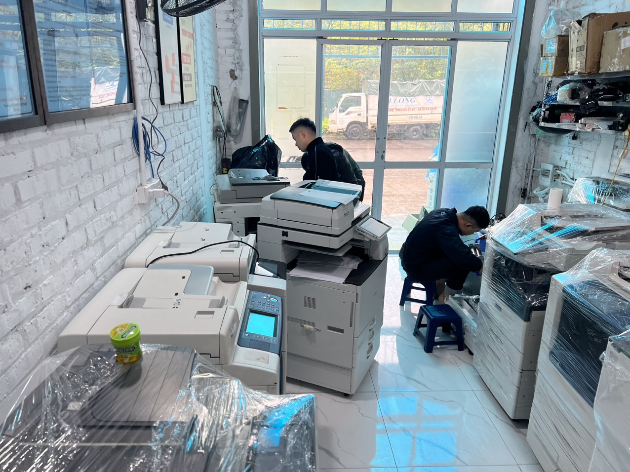 Cho thuê, bán máy photocopy tại Ba Vì, Quốc Oai, Việt Trì Phú Thọ