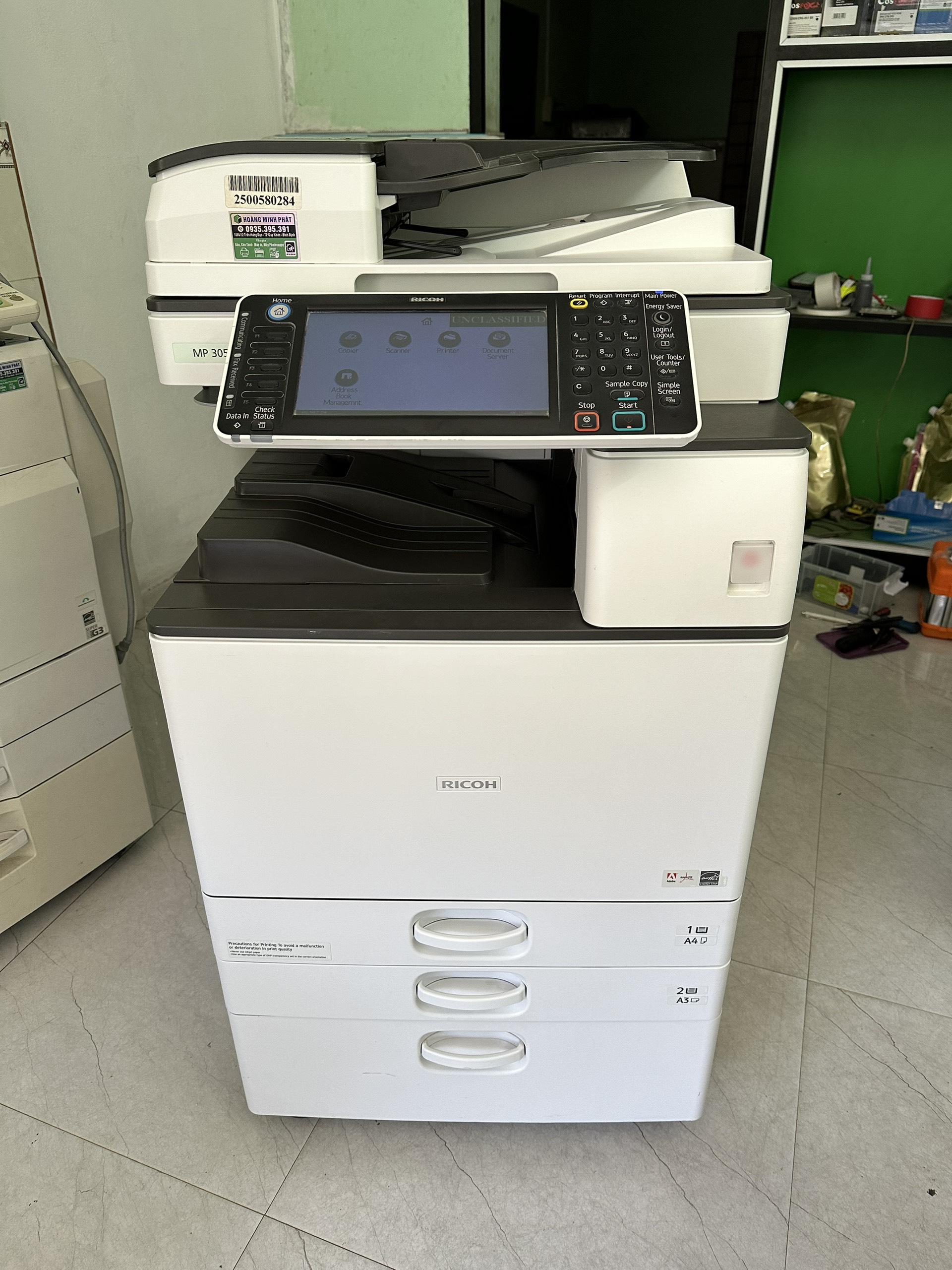 Các tính năng của máy photocopy Ricoh MP 3054