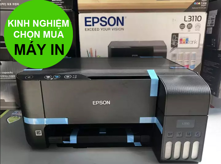 BẬT MÍ KINH NGHIỆM MUA MÁY IN VĂN PHÒNG TỐT NHẤT - Mực in Mạnh Tài